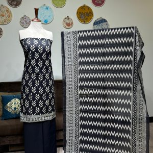 Lawn Printed 3-Piece – Black