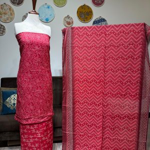 Lawn Printed 3-Piece – Red