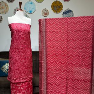 Lawn Printed 3-Piece – Red