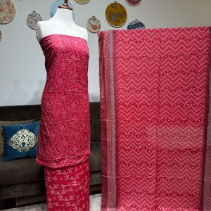 Lawn Printed 3-Piece – Red