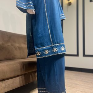 royal blue khaddar