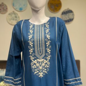 royal blue khaddar