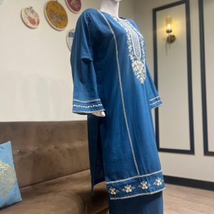royal blue khaddar