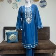 royal blue khaddar